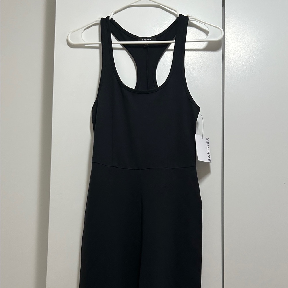 bandier | black jumpsuit